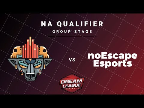 Xolotl vs noEscape Game 2 - DreamLeague S13 NA Qualifiers: Group Stage