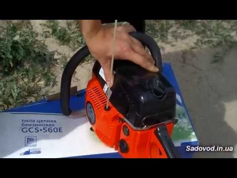 Видео Бензопила SADKO GCS-560E обзор