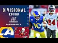 Rams vs. Buccaneers Divisional Round Highlights | NFL 2021