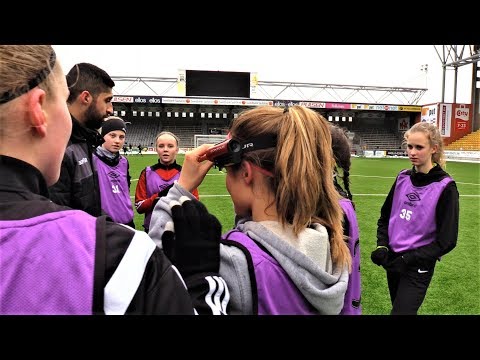 Camp Elfsborg Flickakademi. "TRÄNINGSLÄGERDAG" Borås Arena 2018-03-11. #EfsborgFlickA