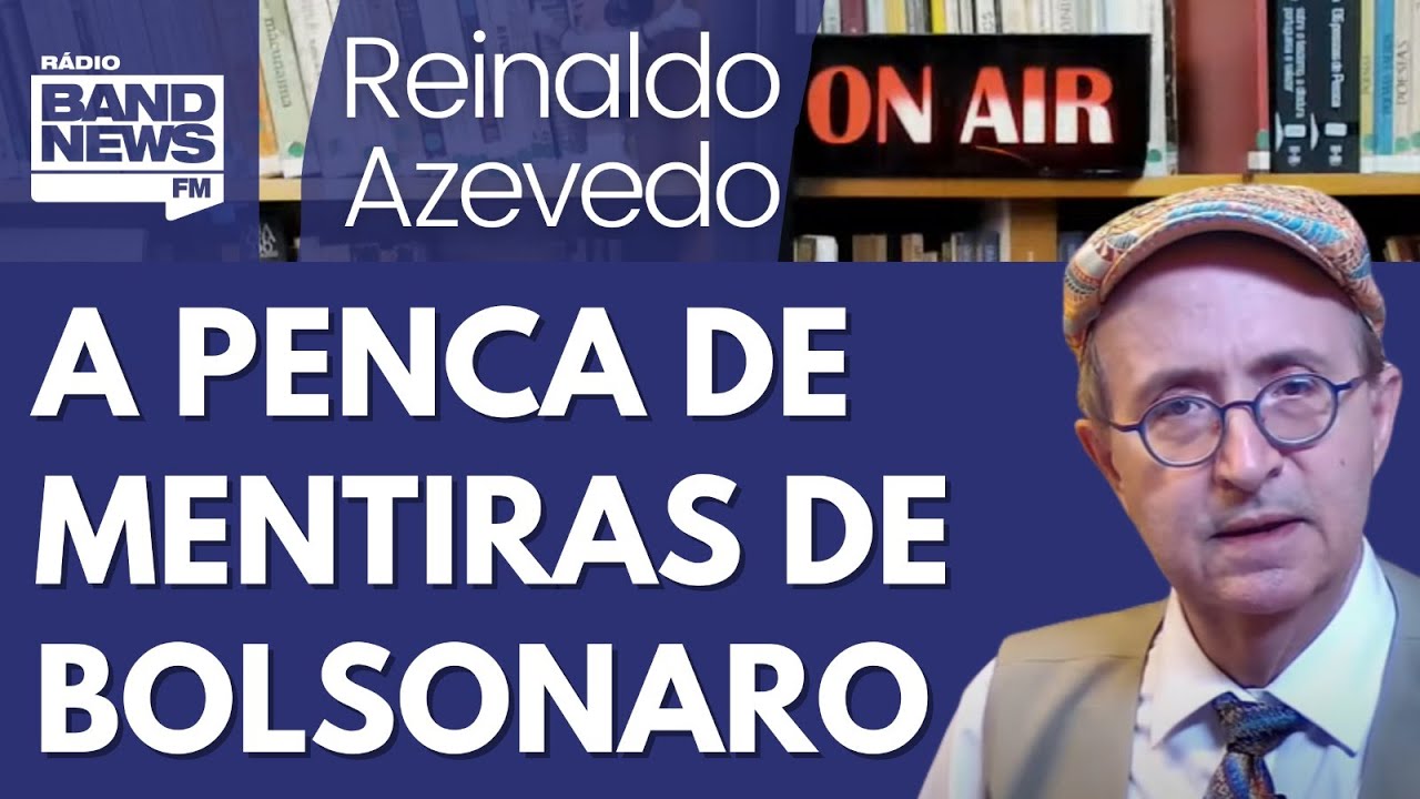 Reinaldo: O desassombro com que Bolsonaro conta mentiras chega a ser um assombro...