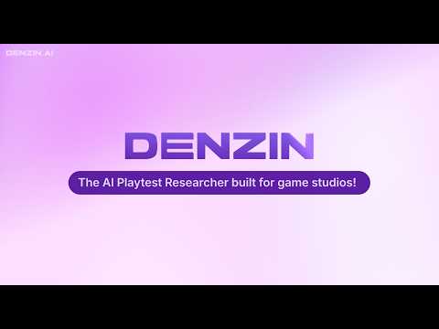 DENZIN: AI Playtest Researcher video preview