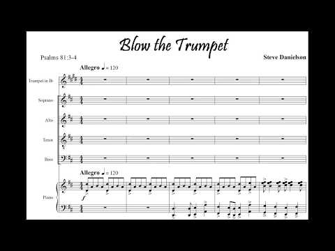 Blow the Trumpet (Psalm 81:3-4), SATB