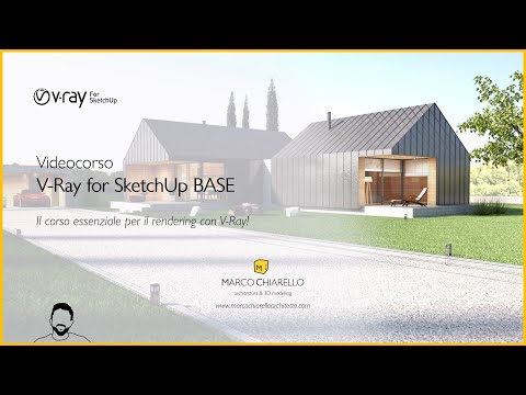 Trailer videocorso V-Ray for SketchUp!