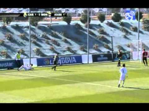 Goles: RM Castilla 3-2 Montañeros