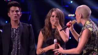 Adam Lambert: It&#39;s time to share Angie Miller + Jessie J - Domino - Finale American Idol 2013