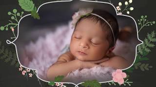 Newborn Girl - Birth Announcement Video