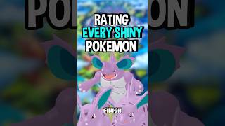 Rating Every Shiny Pokémon: Nidoran, Nidorino & Nidoking