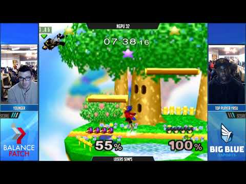 NGPU 32 SSBM - Younger (Falco) vs. Yasu (Marth) - Melee LSF