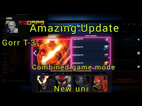New game mode , Gorr t-3 and so on, coming in Marvel Future Fight - MH Gaming.