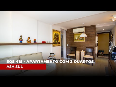 Venda | SQS 415 - Apartamento com 2 quartos - aceita financiamento e FGTS | Asa Sul