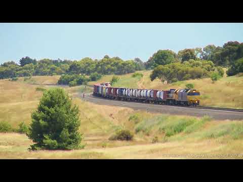Broad Gauge Mildura / Merbein Fruit Flyer (15/12/2017) - PoathTV Australian Trains & Railways