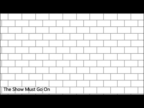 Pink Floyd - The Show Must Go On Guitar pro tab