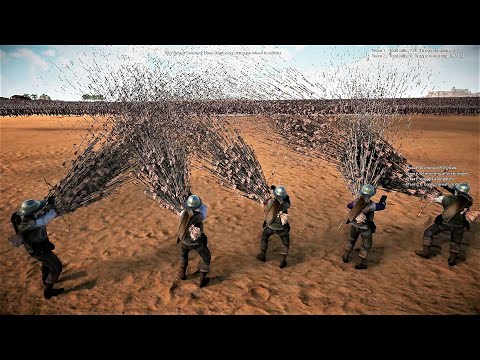 6,000,000 RPM FULL AUTO ARCHERS VS 1 MILLION ORCS | Ultimate Epic Battle Simulator 2 UEBS 2
