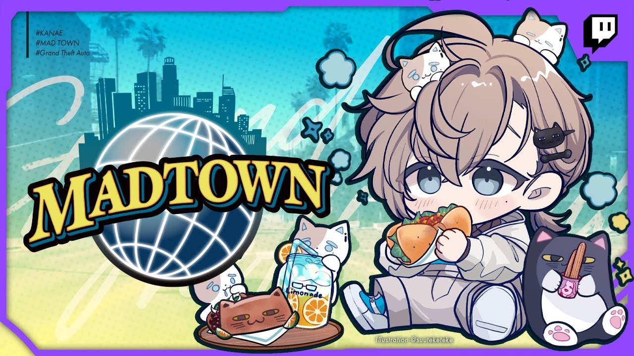 MADTOWN #10-2 | 2025/10/12 Twitchアーカイブ【にじさんじ/叶】