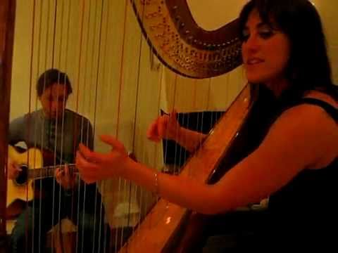 The Lucinda Belle Orchestra: Telephone, Lady Gaga (harp acoustic cover by Lucinda Belle)