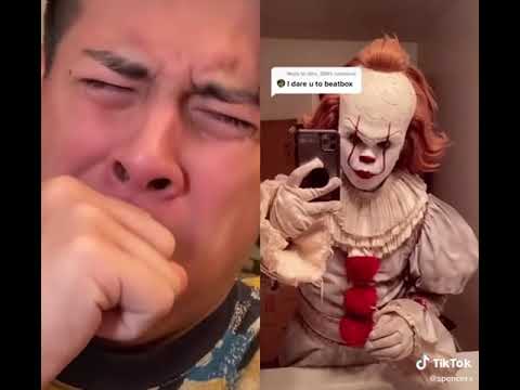 Spencer X VS Pennywise Beatbox battle😂😱