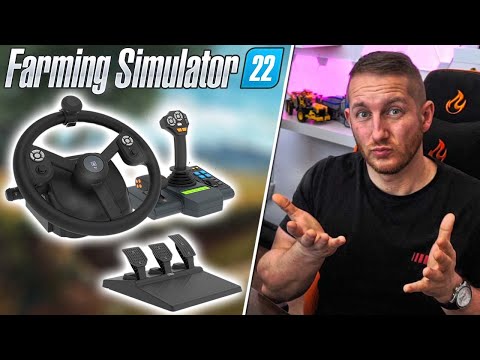 ERSTER TEST vom neuen LS 22 Hori Lenkrad: 400 Euro für viel Plastik | Farming Vehicle Control System