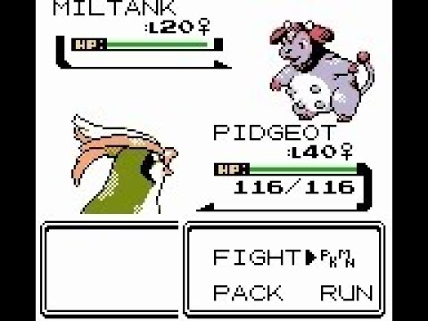 Whitney's Shiny Miltank - Pokémon Gold/Silver/Crystal