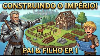 Albion Online: Pai e Filho Construindo o Império em Lymhurst! (Episódio 1)