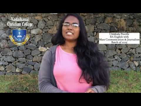 Kodaikanal Christian College General video thumbnail 4
