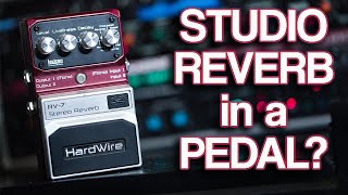 DigiTech HardWire RV-7 Stereo Reverb - What To Know & Where DigiTech HardWire RV-7 Stereo Reverb - What To Know & Where