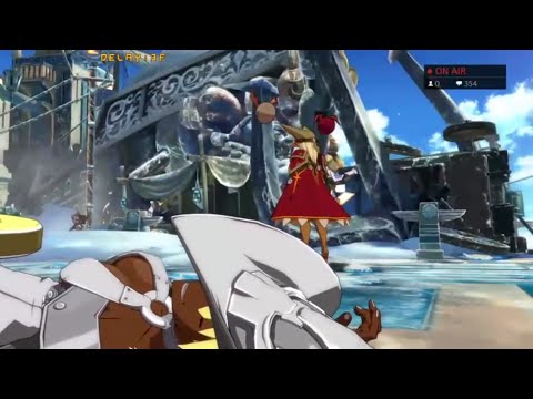 GGXrdR PSN 8/3/16 - Daru (I-No) vs Takehara (Ramlethal)