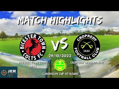 Bicester Town Colts Devs vs Cropredy Devs  - MATCH HIGHLIGHTS 29/10/2022