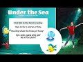 Under the sea kids dance