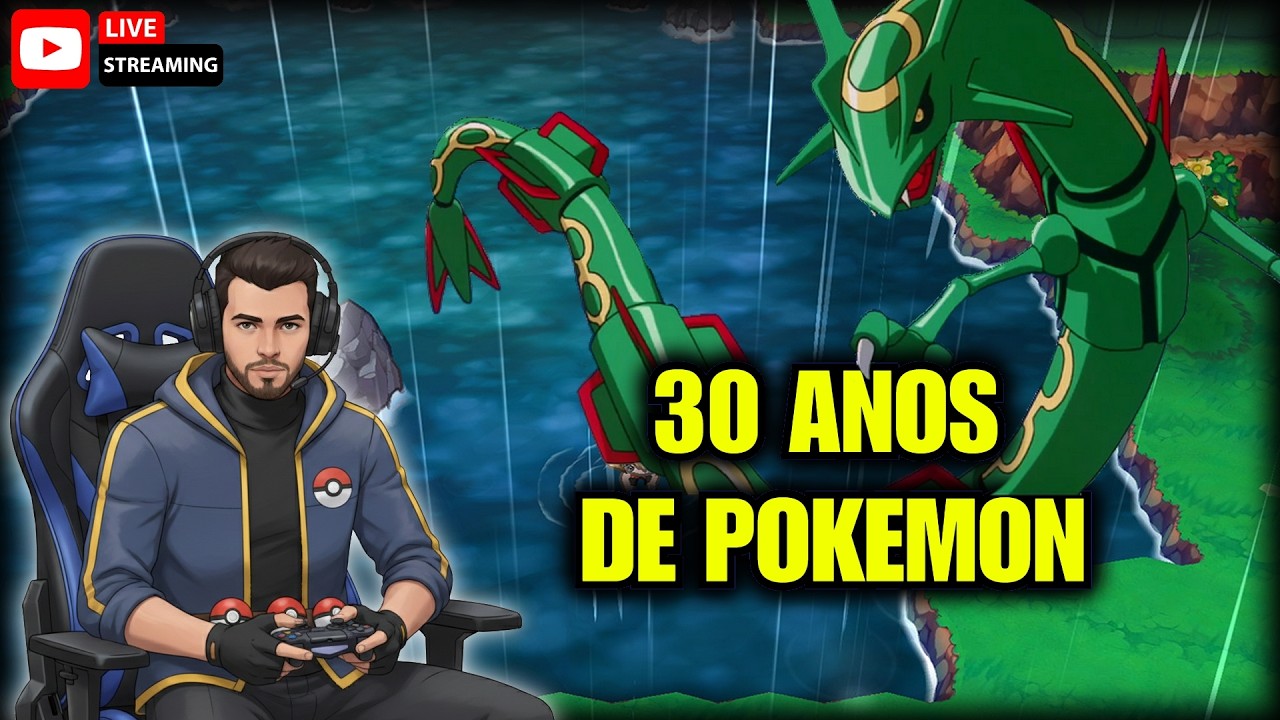 POKÉMON EMERALD: O GUIA DEFINITIVO! 🐉 Especial 30 Anos de Pokémon (LIVE)