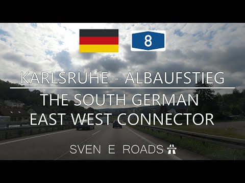 2021-41 A8: Karlsruhe - Stuttgart - Albaufstieg.