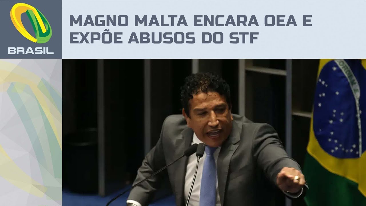 Senador Magno Malta encara representante da OEA e expõe todos os abusos do STF