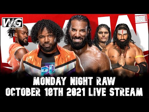 WWE Raw Full Show Live Stream 18th October 2021 || Live Reactions Commentary Watch Along