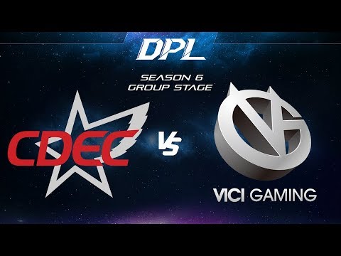 CDEC vs VG Game 2 - DPL Season 6: Group Stage w/ MLPDota & johnxfire
