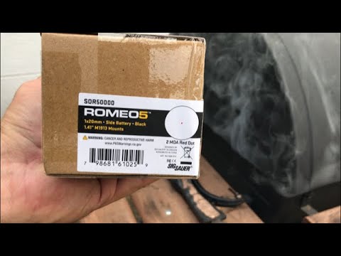 Sig Sauer Romeo5 Unboxing and Review Part 1