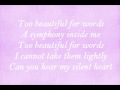 Too Beautiful For Words - Aguilera Christina