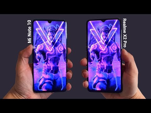 Xiaomi Mi Note 10 vs Realme X2 Pro - Speed Test, ANTUTU, Geekbench 5, Boot Up & Face Unlock!