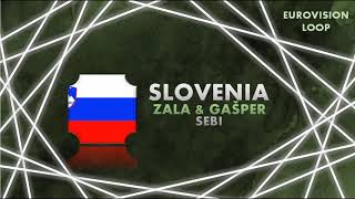 ZALA KRALJ &amp; GAŠPER ŠANTL - SEBI | 1 HOUR LOOP | SLOVENIA | EUROVISION 2019
