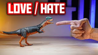 Why I LIKE and DISLIKE this Dilophosaurus Figure. Creative Beast Studio - Shooting & Reviewing