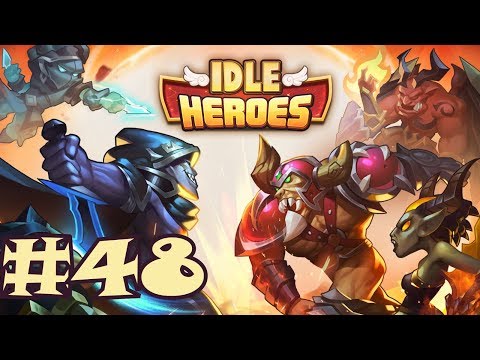 Idle Heroes Gameplay #48 - Anniversary + 100 Heroic Scrolls!