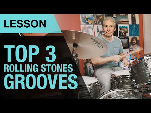 Thumbnail for Top 3 Rolling Stones Drum Grooves | Charlie Watts | Drum Lesson by Charlie Watts