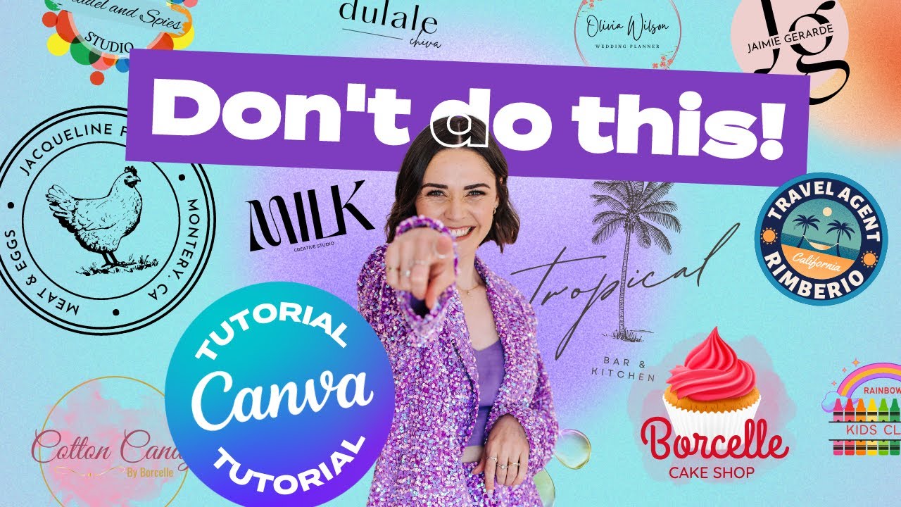 CANVA LOGO DESIGN: Do's & Don'ts from a Professional Designer (yes you can make your logo in Canva)