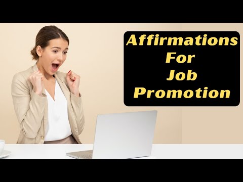 Job PROMOTION Affirmations | Law Of Attraction | Listen Daily For 21 Days | Powerful!