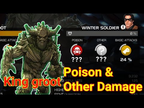 Mcoc king groot Poison damage