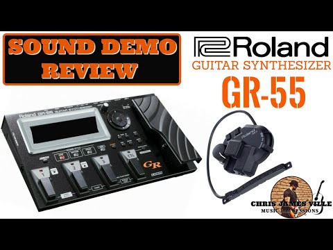 Roland GR-55 Guitar Synthesizer - Sound Demo Review (Part 1)