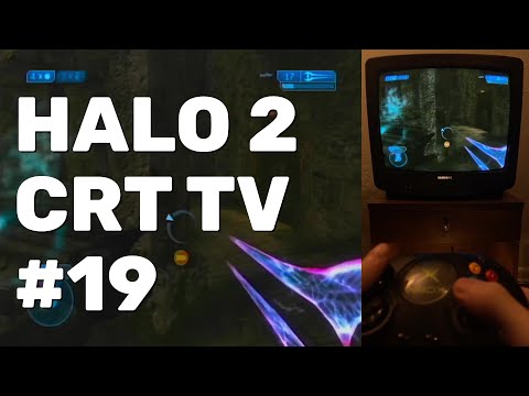 Halo 2 Walkthrough Part 19 (OG Xbox CRT TV)