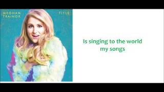 Meghan Tranior - The Best Part Interlude (lyrics)
