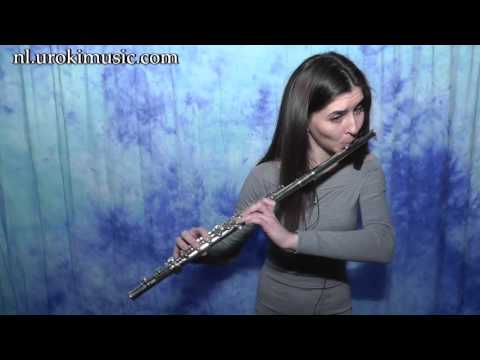 Fluit Leren Spelen Meghan Trainor All About That Bass Fluitles Studie Klasse Muzieknoten Bladmuziek