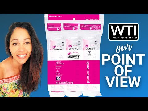 Swisspers Premium 100% Cotton Rounds - WTI product video review