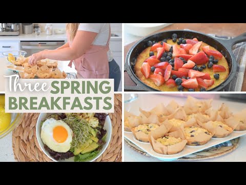 3 Recipes For Your Spring Breakfast Menu // Cook With Me
